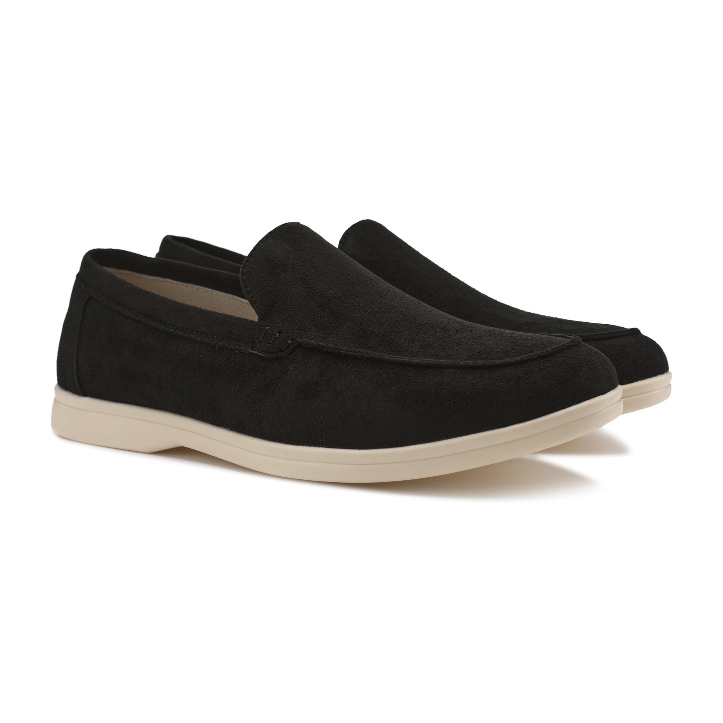 Antonio Suede Loafers – Premium Faux Suede, Lightweight & Versatile Men's Dress Shoes