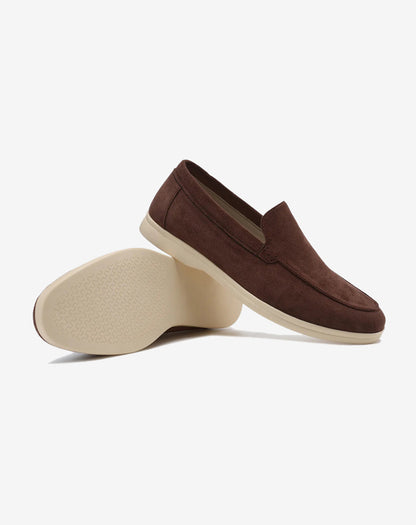 Antonio Suede Loafers – Premium Faux Suede, Lightweight & Versatile Men's Dress Shoes
