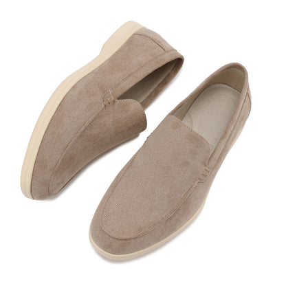Antonio Suede Loafers – Premium Faux Suede, Lightweight & Versatile Men's Dress Shoes