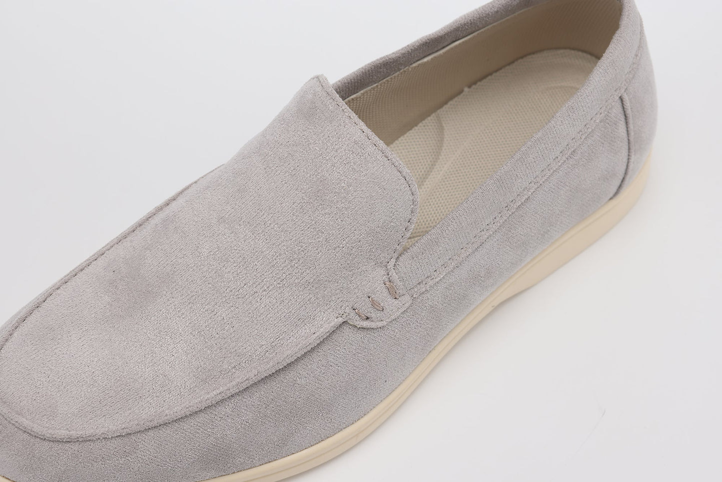 Antonio Suede Loafers – Premium Faux Suede, Lightweight & Versatile Men's Dress Shoes