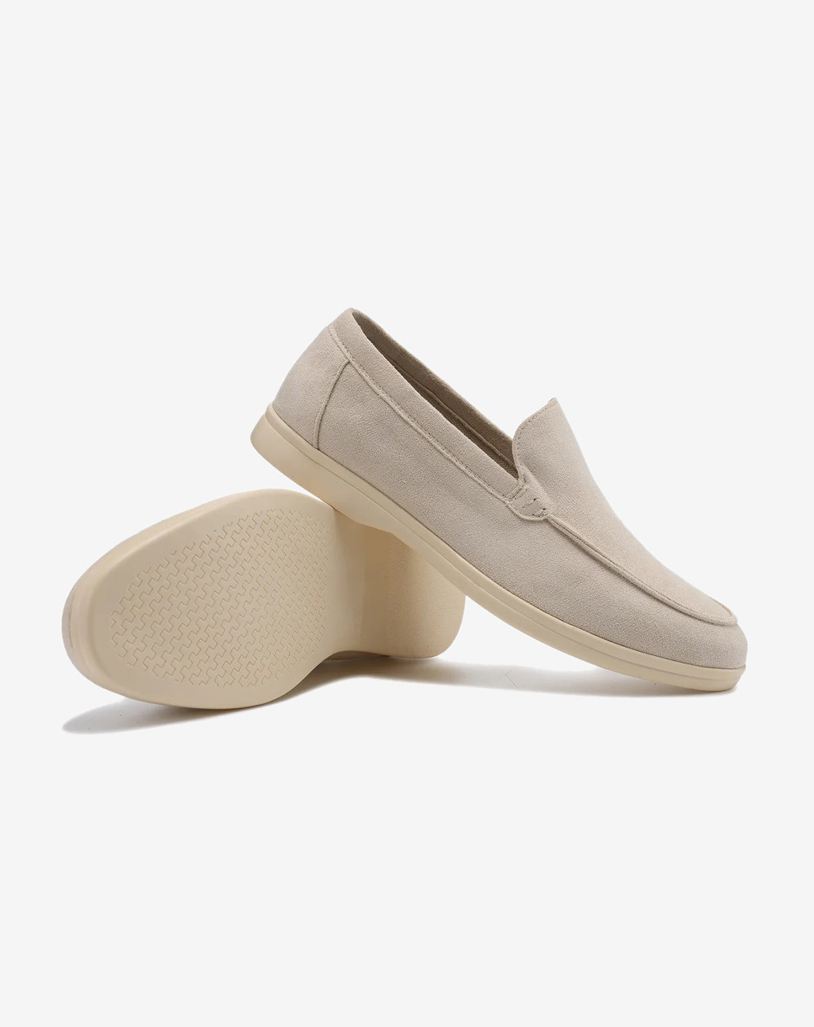 Antonio Suede Loafers – Premium Faux Suede, Lightweight & Versatile Men's Dress Shoes