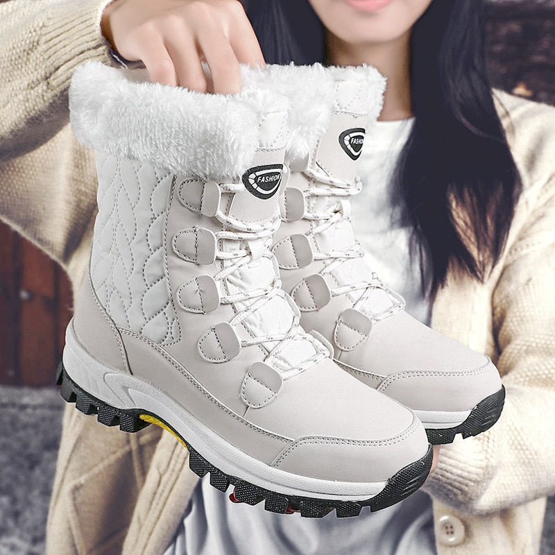 Gratiana Women's Ankle Boots Warm Snow Boots Winter Shoes