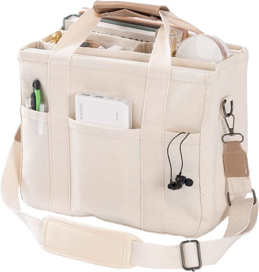 Ventayo – Canvas Tote Bag with Spacious Design & Comfortable Handles for Daily Use