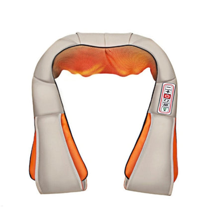 Elektrisk U-formad Shiatsu nack- och axelmassager med infraröd värme