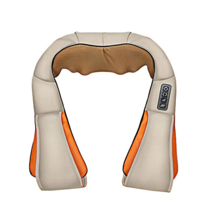 Elektrisk U-formad Shiatsu nack- och axelmassager med infraröd värme