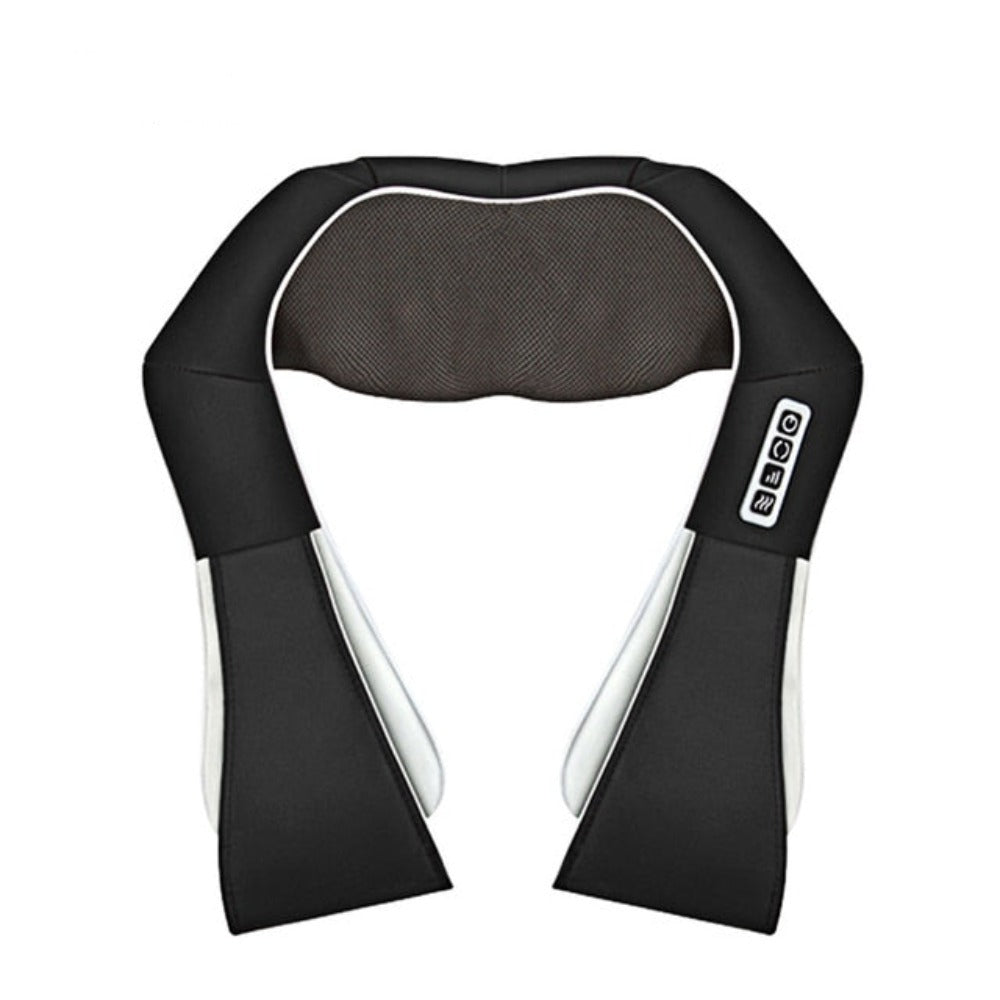Elektrisk U-formad Shiatsu nack- och axelmassager med infraröd värme