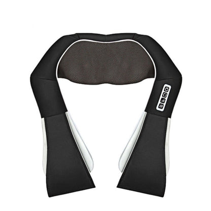 Elektrisk U-formad Shiatsu nack- och axelmassager med infraröd värme