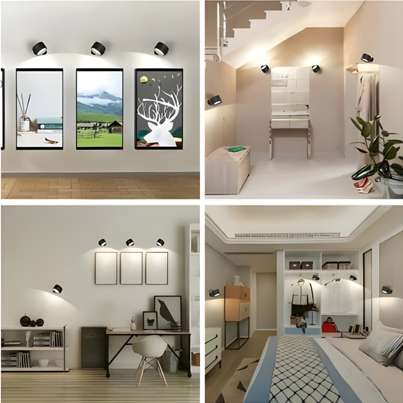 Rechargeable Wall Light with 360° Rotation | Ventayo