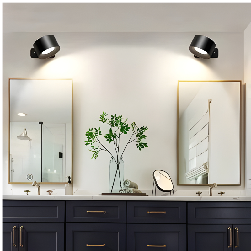 Rechargeable Wall Light with 360° Rotation | Ventayo