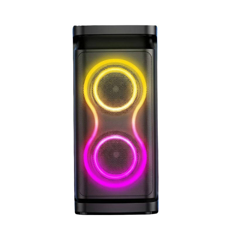 Portable Party Speaker With Loud Sound And Microphone Jack