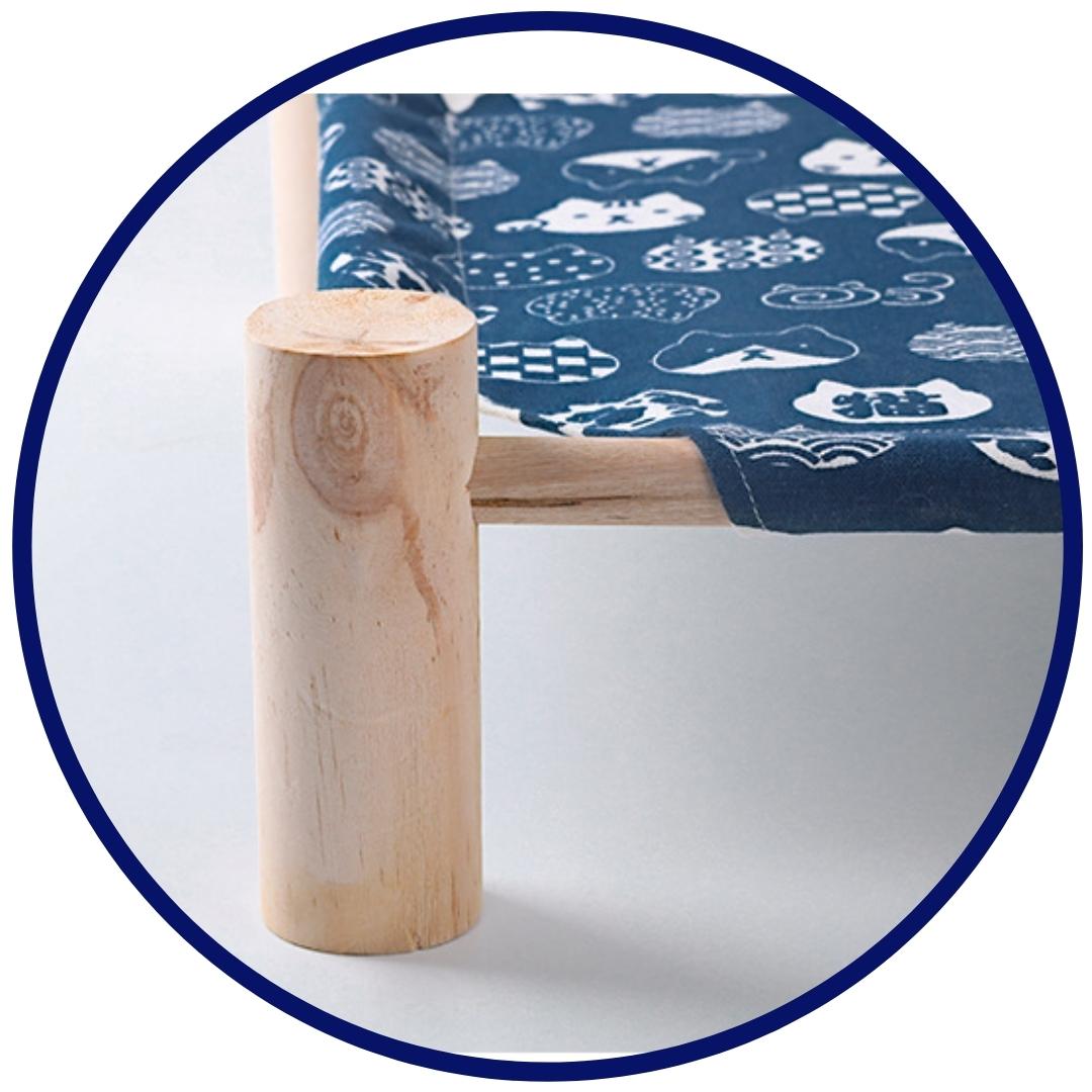 Wooden Frame Canvas Hammock