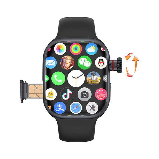 Ventayo – S9 | 4G Smartwatch with AMOLED Display & Retractable Camera | Enhanced Connectivity for Everyday Use