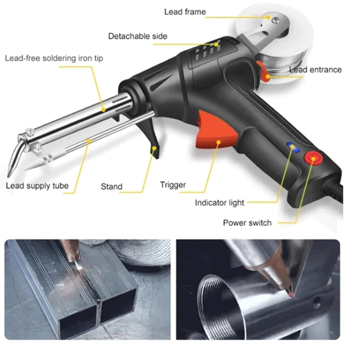 Ventayo – Pro | Ergonomic MIG Welder Tool with Real-Time Monitoring | Versatile for All Metal Projects
