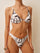Abstract Print Triangle Bikini Set