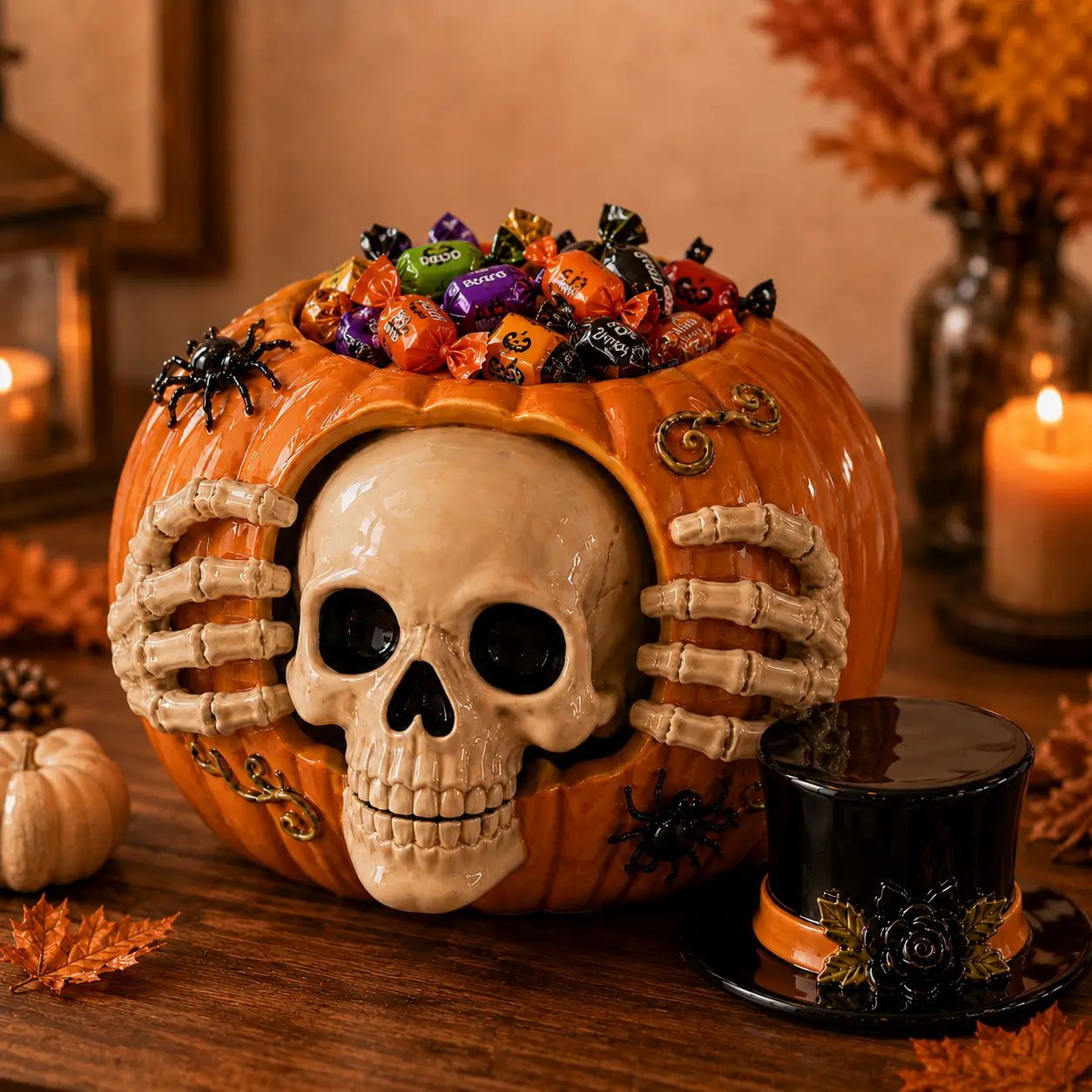 SpookyVault – Pumpkin Candy Storage Jar