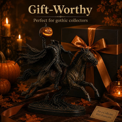 MidnightChase – Headless Horseman Halloween Statue