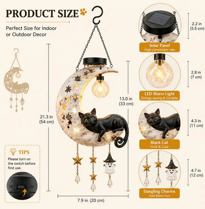 Solar Crescent Moon Cat Lantern – Ventayo