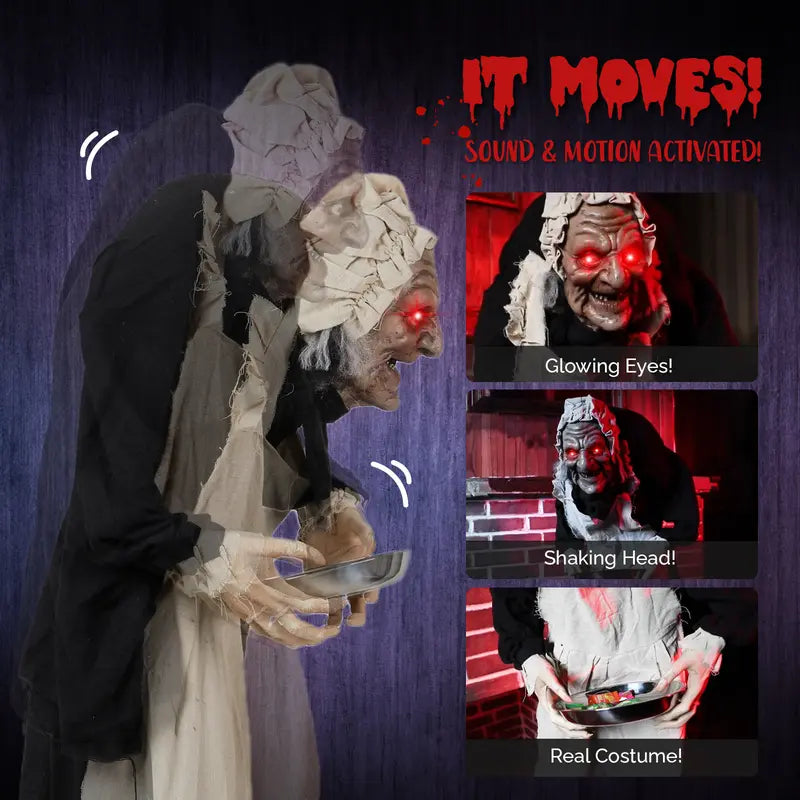 ScareCore – Animated Talking Halloween Yard Decoration