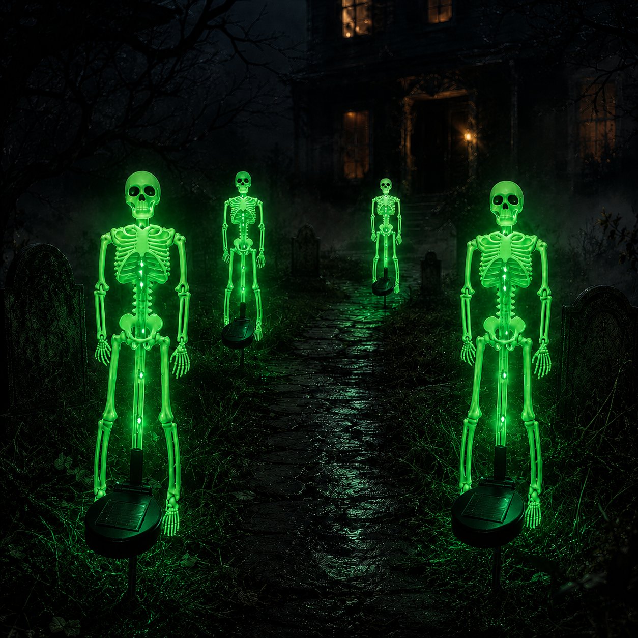 NightFright – LED Skeleton Yard Decor