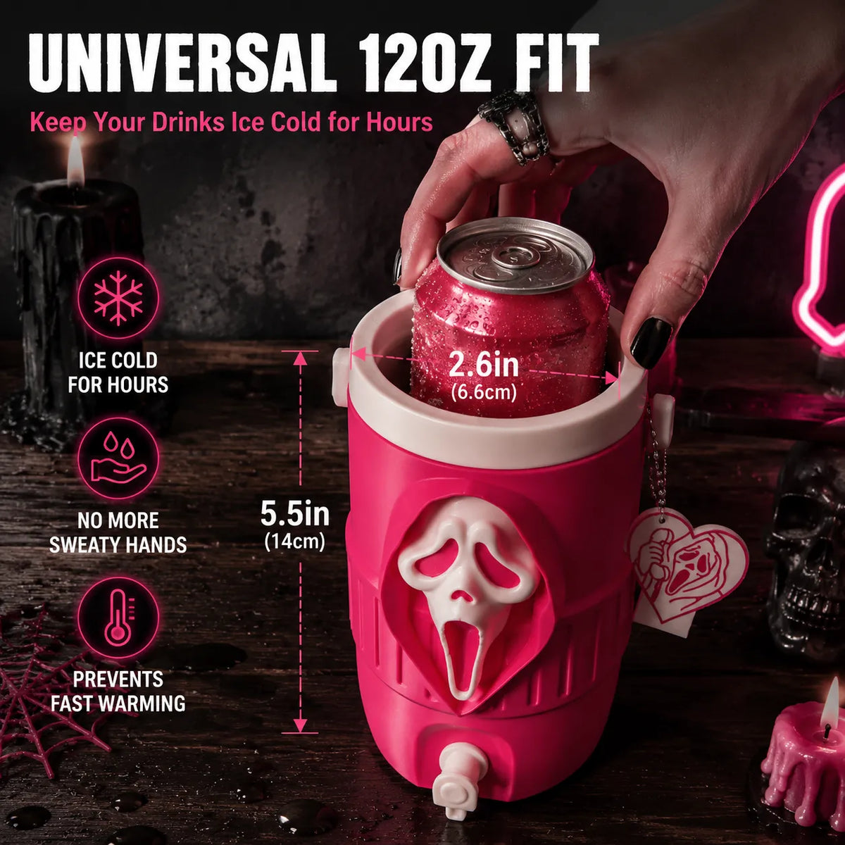 Horror Themed Insulated Can Tumbler – Ventayo