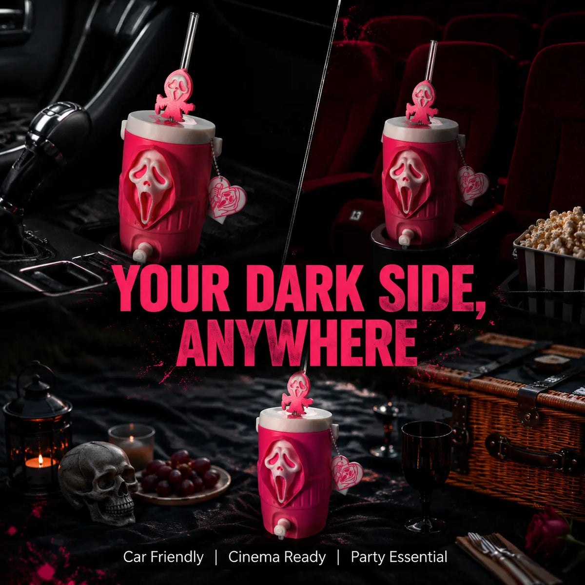 Horror Themed Insulated Can Tumbler – Ventayo