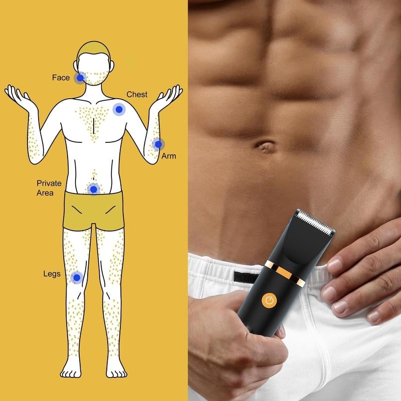 GroomShave | 3-in-1 Electric Body Shaver