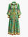 Boho Long Sleeve Button Floral Dress