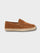 SAINT-TROPEZ Loafers – Men’s Chestnut Suede Espadrille Loafers with Jute Sole