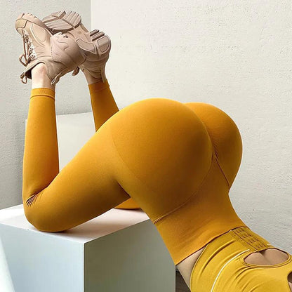 Butt Lifting Seamless Gym Push Up Leggings Sport Tights Woman Workout Yoga Pants