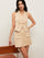 Button Detail Vest Skirt Set