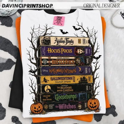 HorrorVerse – Vintage Spooky Season Graphic Tee