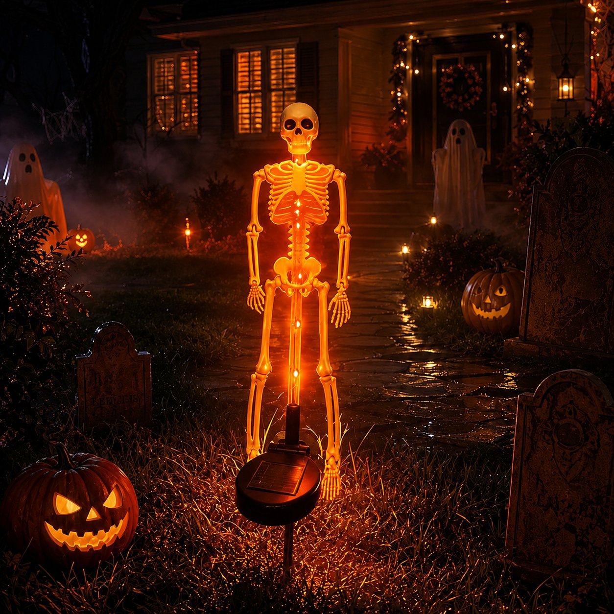 NightFright – LED Skeleton Yard Decor