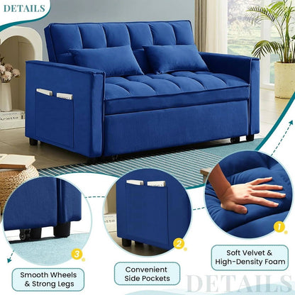 Pull-Out Sleeper Sofa Bed