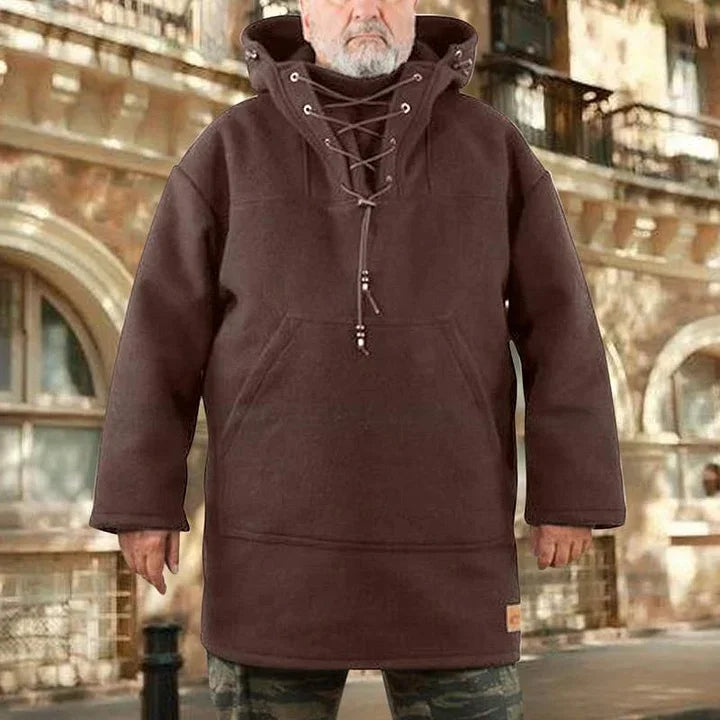 Kurtka anorak z wełny Windrak