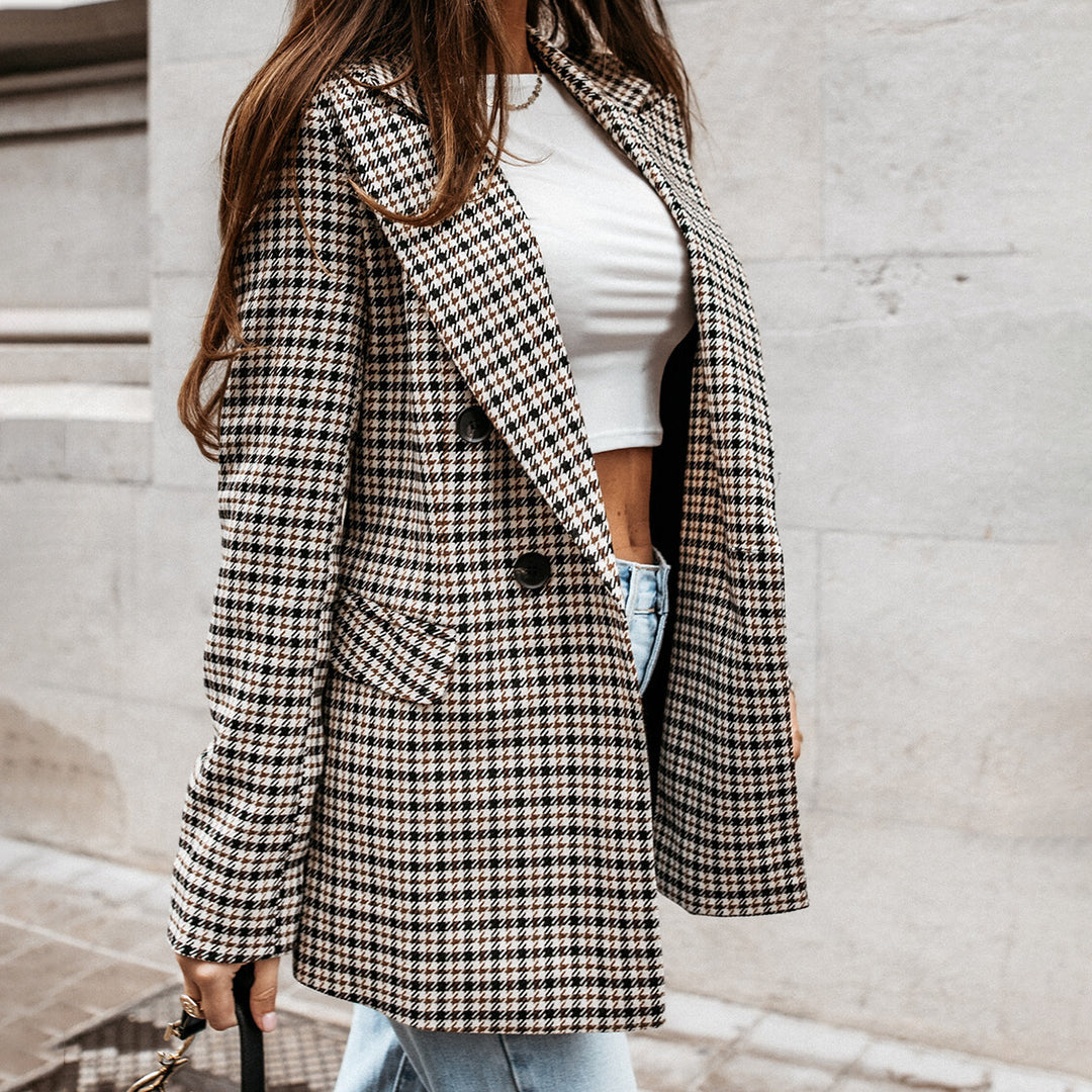 Cassidy - Kariertes Blazer für Damen