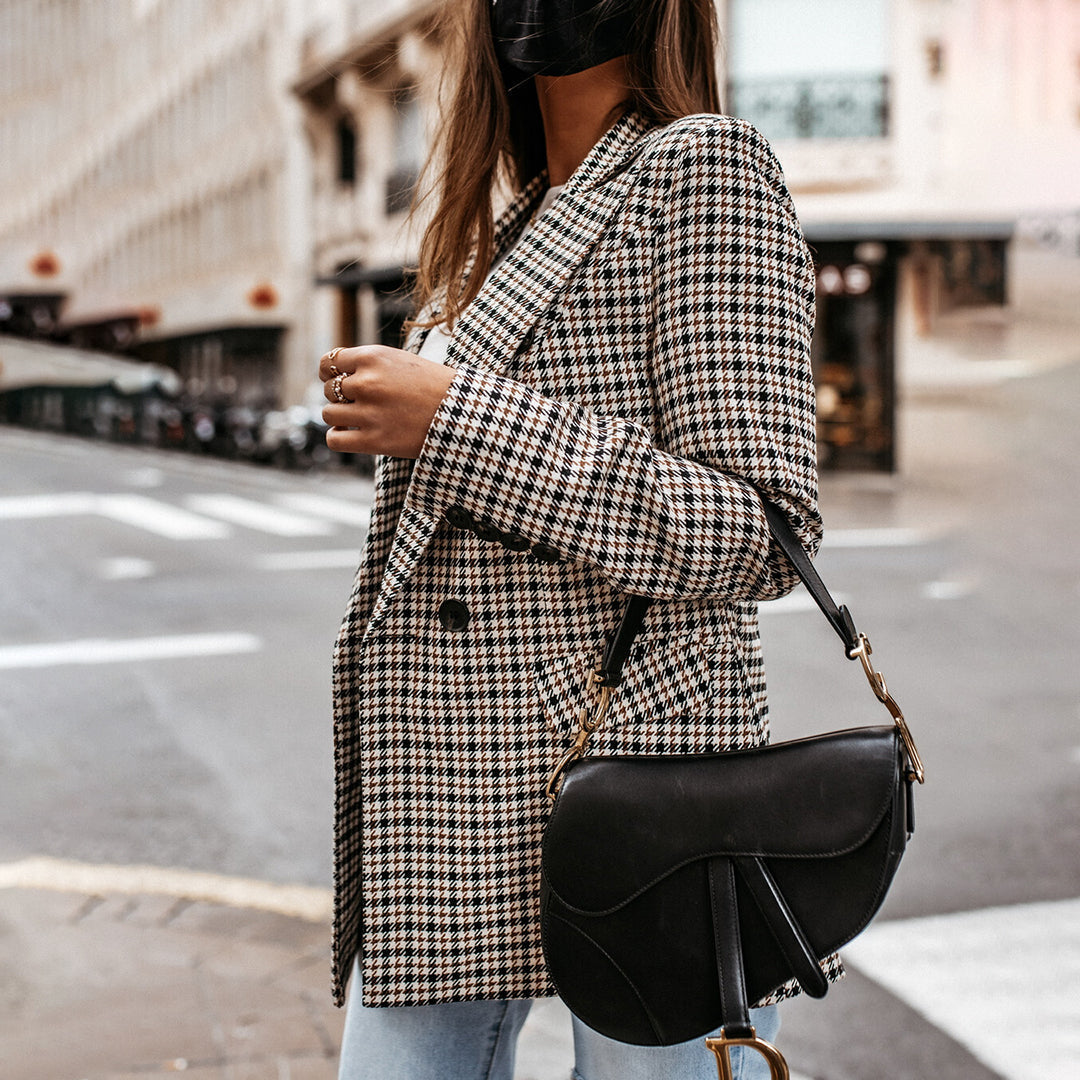 Cassidy - Kariertes Blazer für Damen