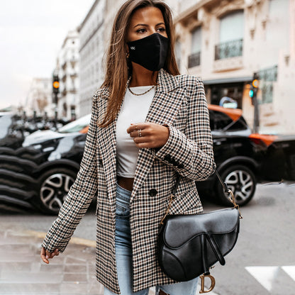 Cassidy - Kariertes Blazer für Damen
