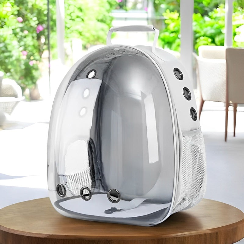 Transporteur d'animaux en capsule spatiale respirante pour chats et chiens