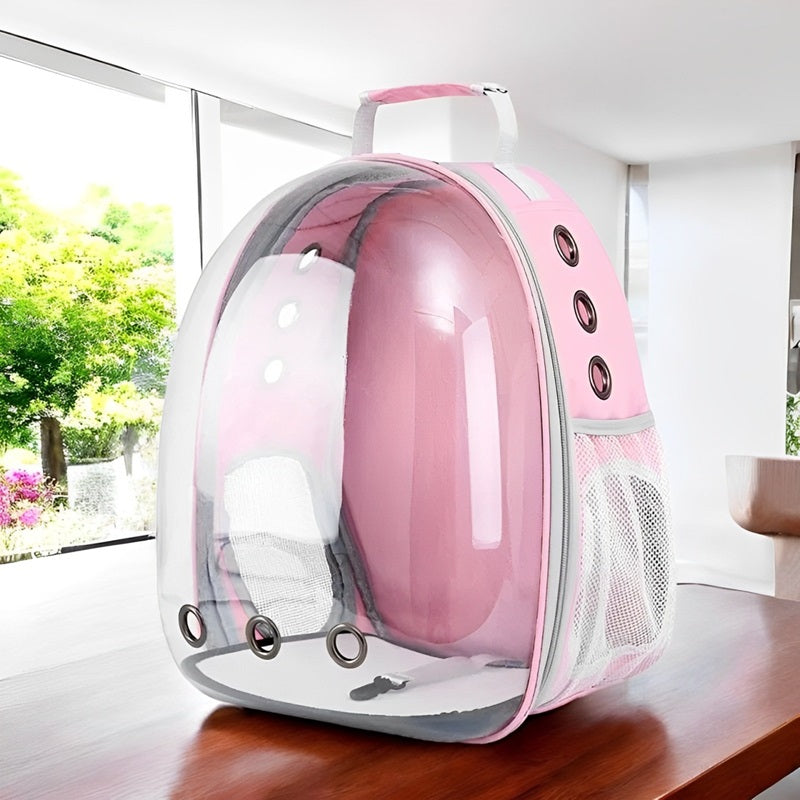 Transporteur d'animaux en capsule spatiale respirante pour chats et chiens