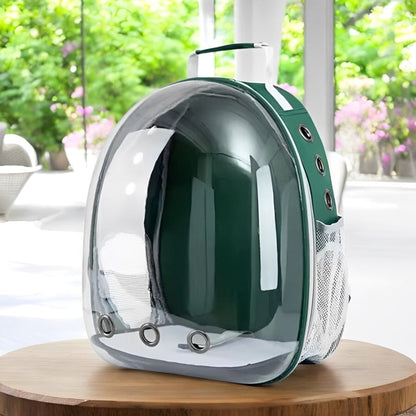Transporteur d'animaux en capsule spatiale respirante pour chats et chiens