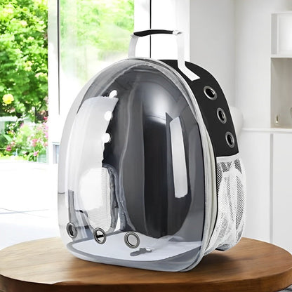Transporteur d'animaux en capsule spatiale respirante pour chats et chiens