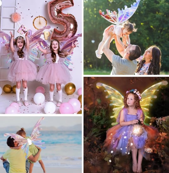 LED Butterfly Fairy Wings – Ventayo