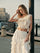 Chiffon One-Shoulder Ruffle Top