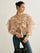 Chiffon Ruffle Backless Top