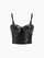 Crocodile Embossed Corset Top