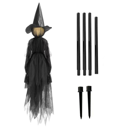WitchGlow – Lighted Halloween Witch Garden Stakes
