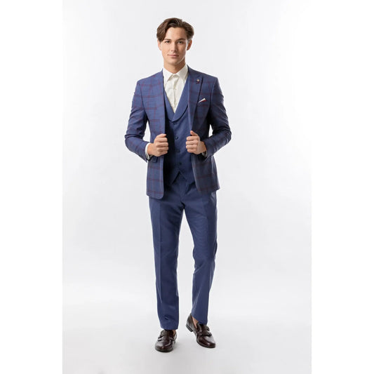 Slim Fit Dökkblár Blazer | Hudson & Jurgen