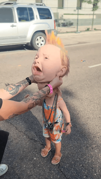 Crying Punk Costume Mask – Ventayo