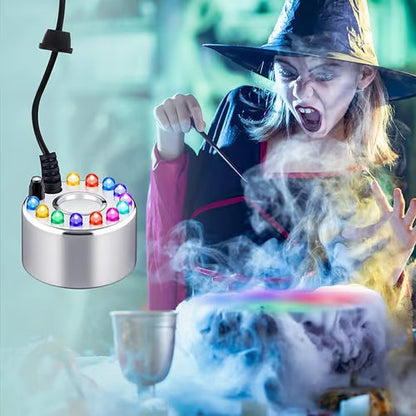 MistGlow – 12-LED Ultrasonic Mist Maker