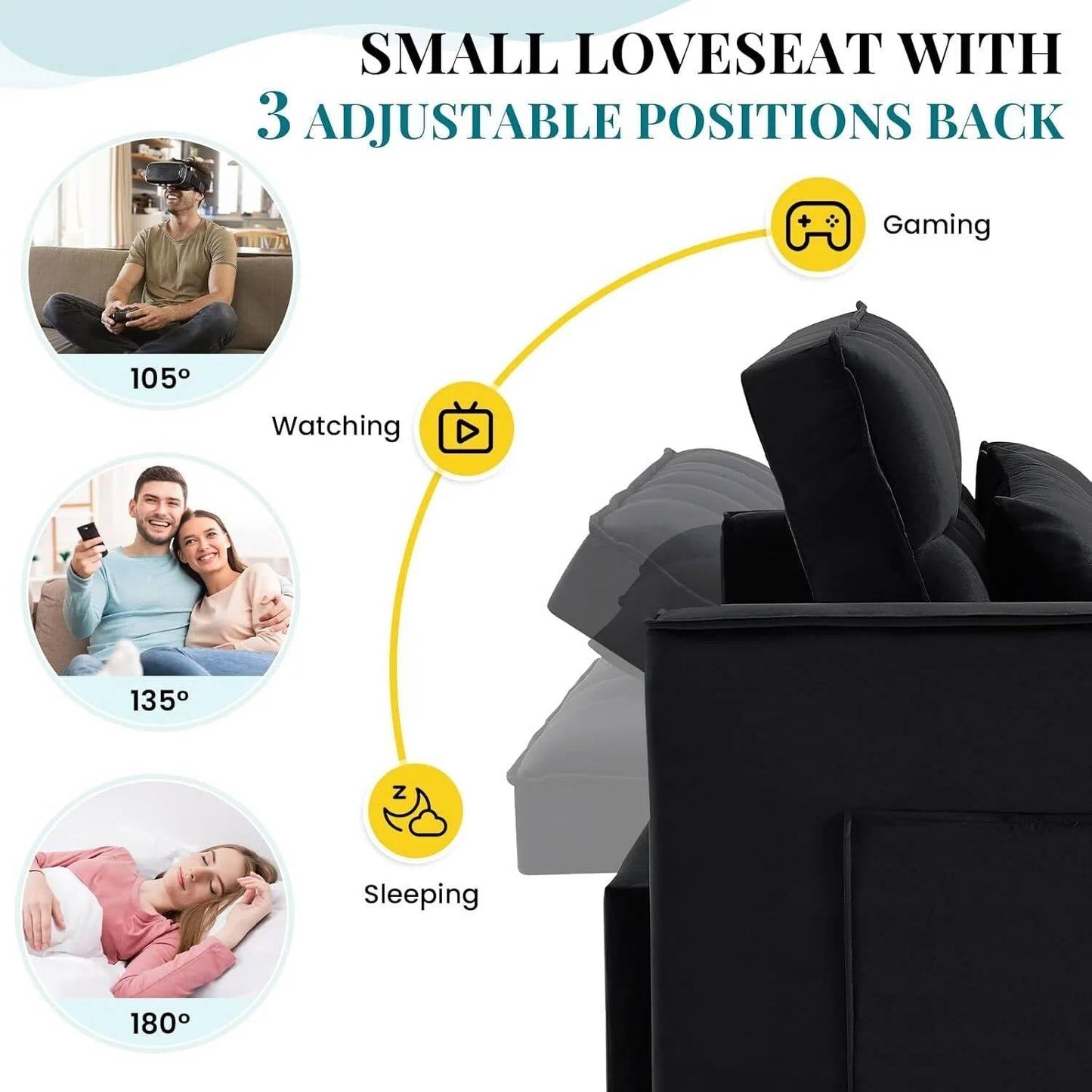 Pull-Out Sleeper Sofa Bed